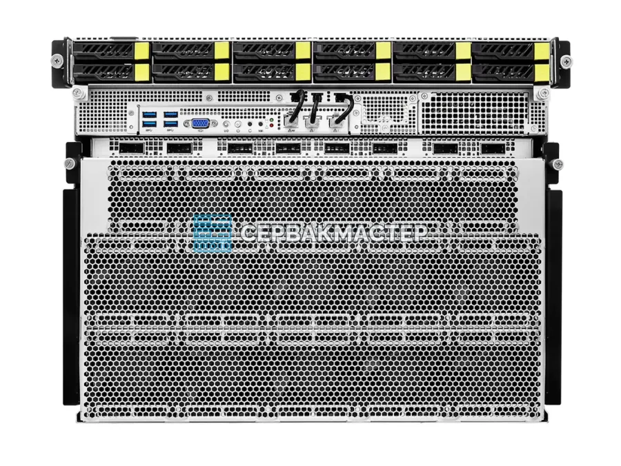 ASRock Rack 8U16X-GNR2 B300 — AI-сервер 8U с 8× NVIDIA B300 SXM 288GB