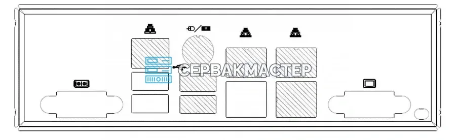 Материнская плата Supermicro X11SCH-LN4F (Micro-ATX, LGA1151, 4 DIMM) [MBD-X11SCH-LN4F] — купить в СервакМастер