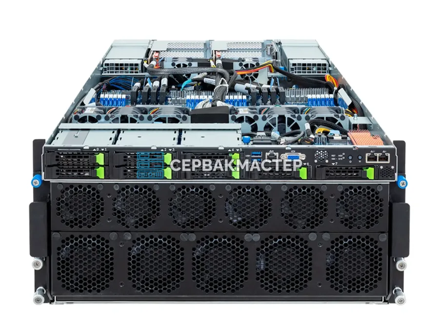 GIGABYTE G593-ZD1-AAX3 — GPU-сервер 5U на 8× NVIDIA H200 SXM 141GB