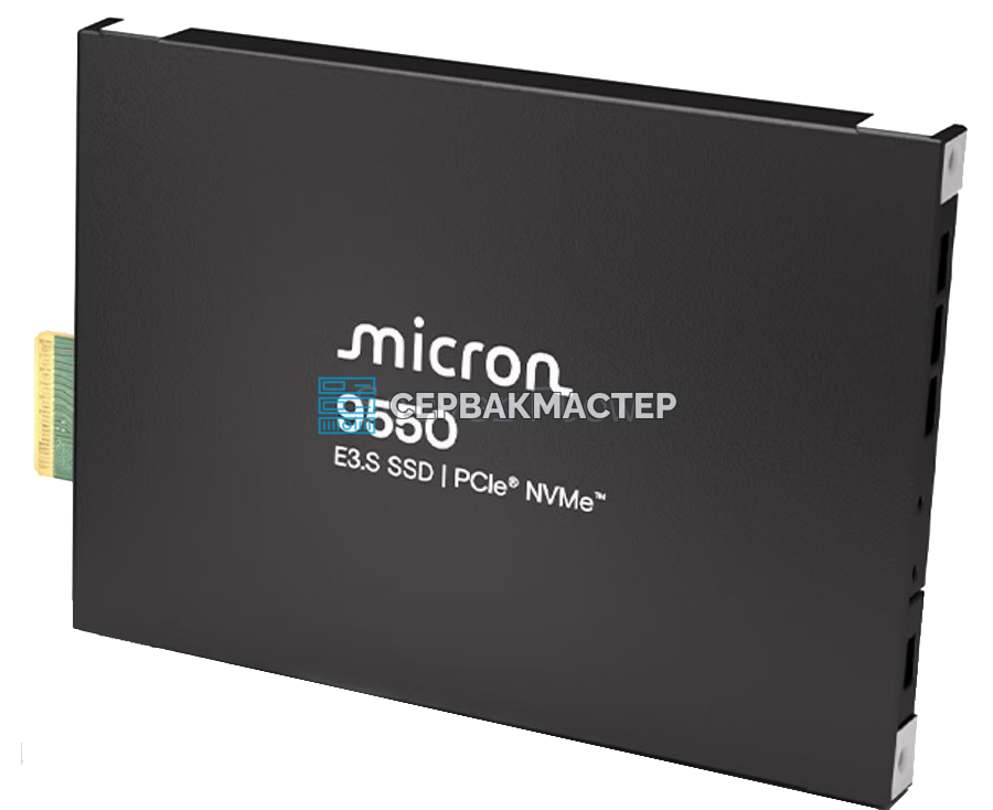 SSD-накопитель Micron 9550 MAX 12.8TB E3.S 7.5mm [MTFDLBQ12T8THB-1BK1DFCYY]
