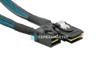 Кабель SFF8087 - SFF8643 1м (MiniSAS - MiniSAS HD)
