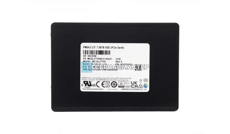 SSD-накопитель Micron 7400 MAX 800GB 2.5" U.3 [MTFDKCB800TFC]