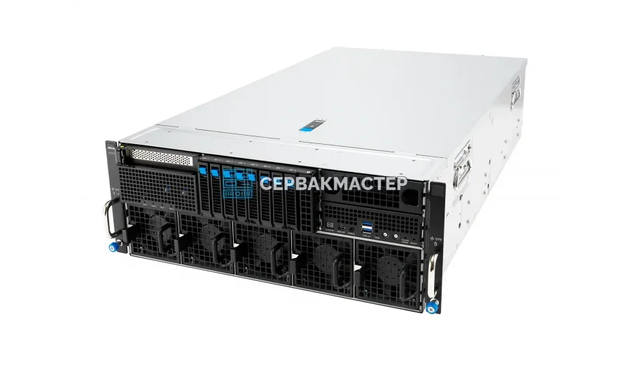 Supermicro 4125GS-TNRT с 8× NVIDIA H200 NVL 141 ГБ и 2× AMD EPYC 9845 — СервакМастер