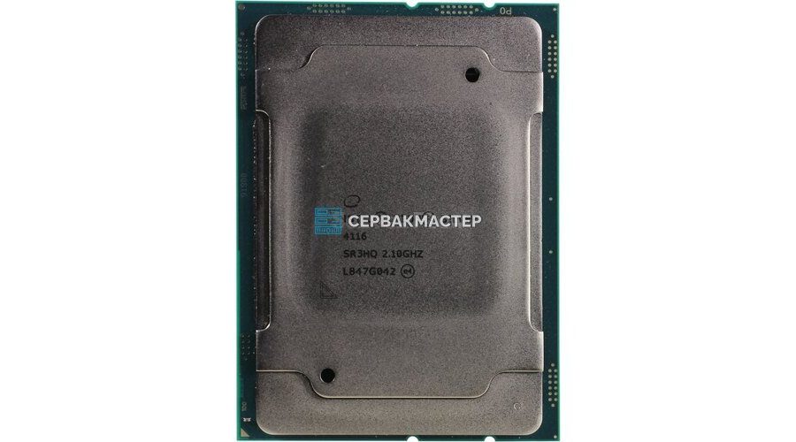 Процессор Intel Xeon Silver 4116 (12c/24t, 2.1GHz-3GHz, 85W)