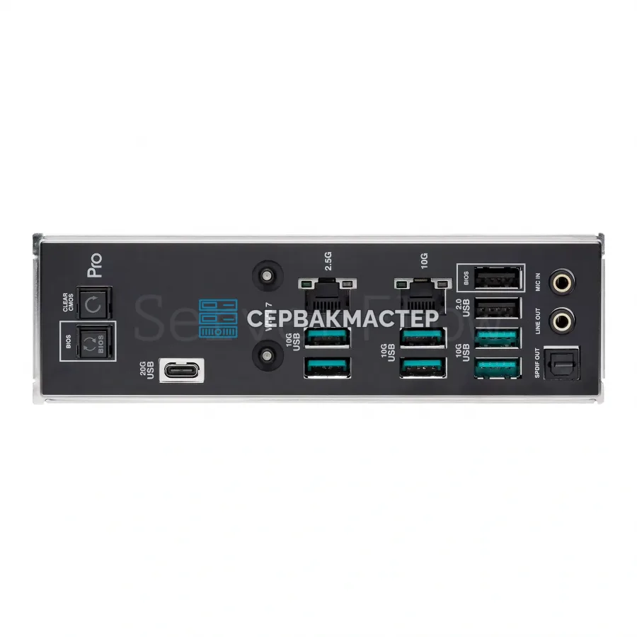 Материнская плата ASUS PRO WS TRX50-SAGE WIFI (E-ATX, sTR5, 4 DIMM) — купить в СервакМастер