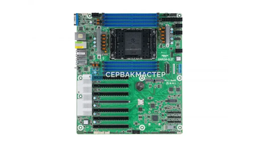ASRock Rack SIENAD8UD3 — материнская плата Deep Micro-ATX, SP6, 8 DIMM — купить в СервакМастер