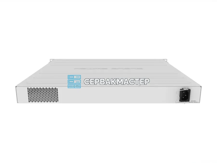 Управляемый L3-коммутатор MikroTik CRS354-48P-4S+2Q+RM: 48 портов RJ45 1 Гбит/с, 4x SFP+ 10 Гбит/с, 2x QSFP+ 40 Гбит/с