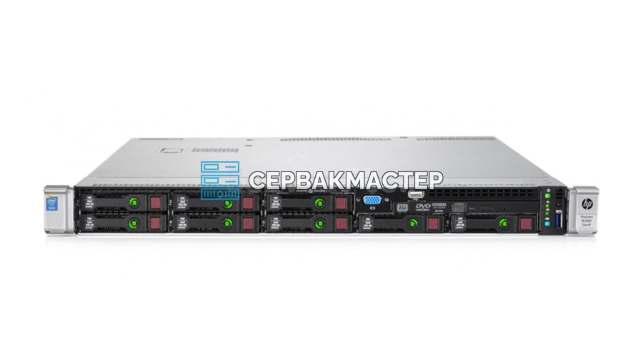 Сервер HP DL360 G9 8SFF: 2x Xeon E5-2690v4, 128 ГБ DDR4, 8x SSD 960 ГБ