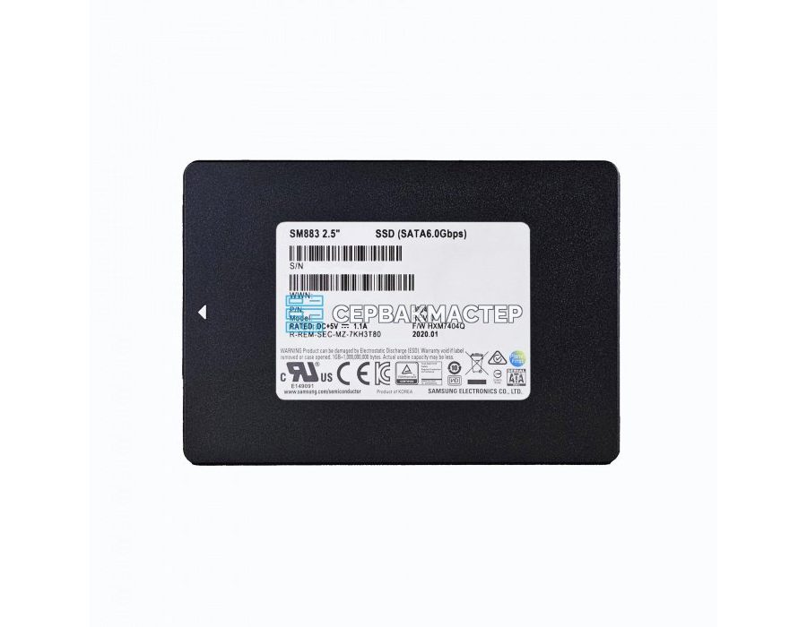 SSD-накопитель SanDisk DC SN861 7.68TB TCG Opal 2.5" E3.S 7.5mm [SDS6BA176PBPAX7]
