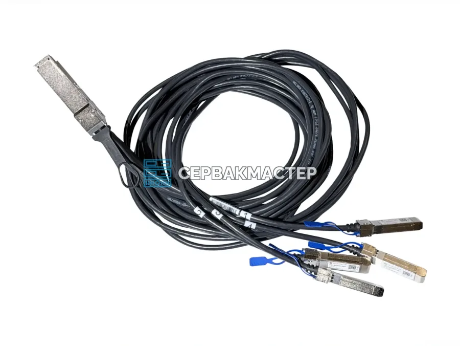 DAC Breakout кабель MikroTik QSFP56 200G на 4x 50G, 3 м [DQ+BC0003-DS+]