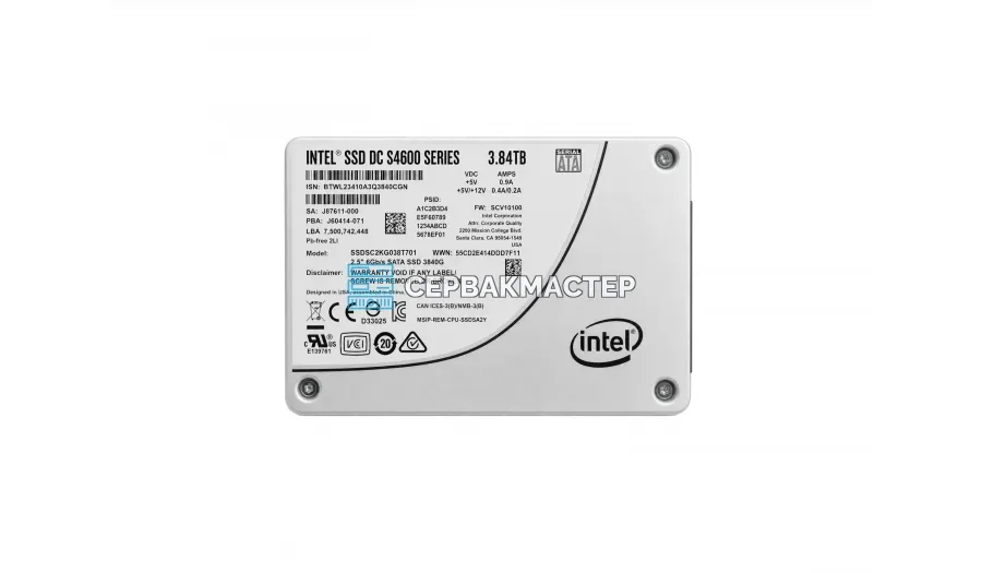 SSD-накопитель Samsung PM9A3 3.84TB M2 [MZ1L23T8HBLA-00A07]
