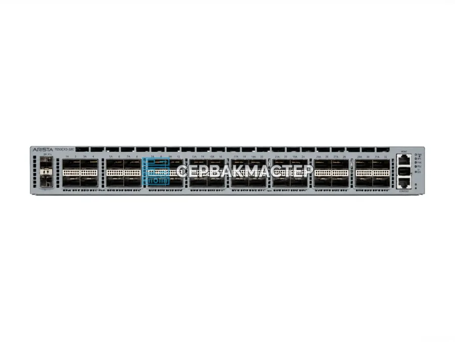 Коммутатор Arista DCS-7050CX3-32C-R: 32x QSFP28 100G и 2x SFP+ 10G, EOS, L3