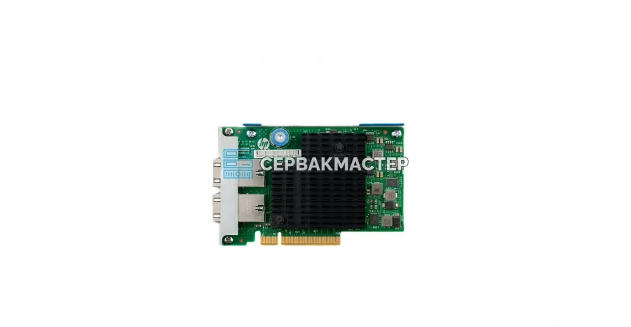 Сетевая карта HP FlexibleLOM 366FLR 665240-B21, 4x RJ45 1GbE — купить в СервакМастер