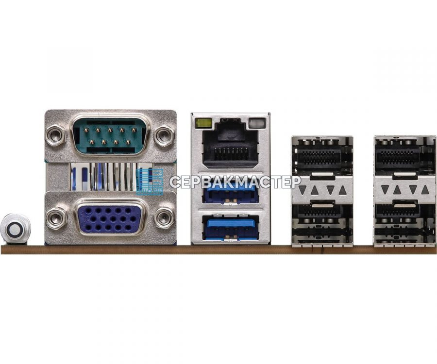 ASRock Rack D1749NTD4U-4Q — плата Micro-ATX FCBGA2227, 4 DIMM DDR4, 4x25GbE — купить в СервакМастер