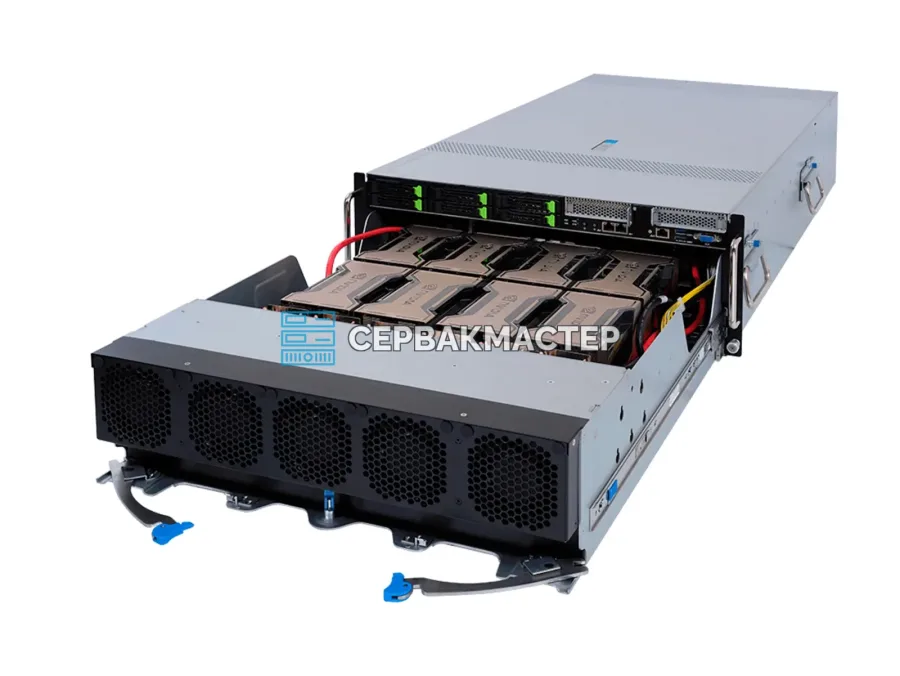 GIGABYTE G492-ZD2 — 4U GPU-сервер с 8× NVIDIA A100 SXM 80GB и 640 ГБ HBM2e