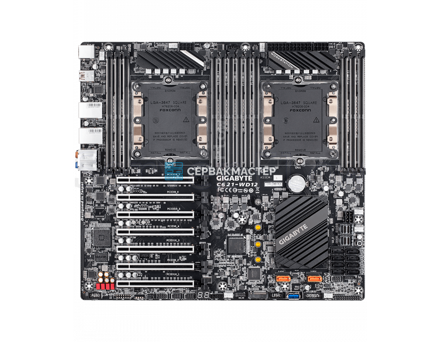 Серверная материнская плата TYAN S7086 (GM3NRE) E-ATX LGA2011-3, 2 CPU, 16 DIMM — купить в СервакМастер