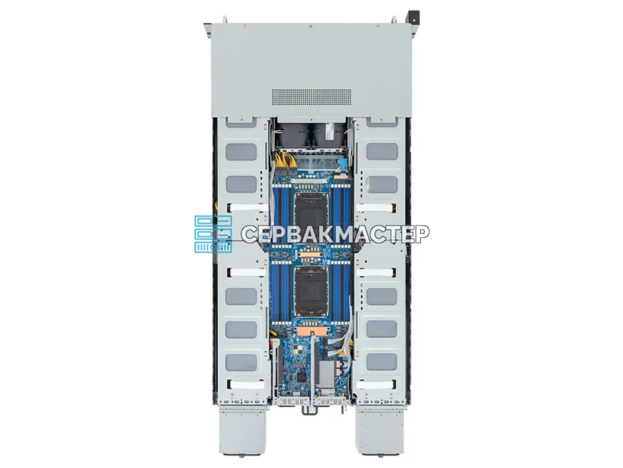 GIGABYTE G294-S42-AAP2 — GPU-сервер 2U с 4× RTX PRO 6000 BSE 96GB, 2× Xeon 6780E и 768 ГБ RAM