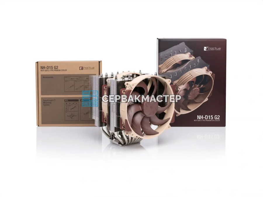Кулер Noctua NH-D15 G2 (5U, Active, AM5 / LGA1700 / LGA1851)