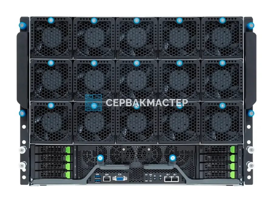 GIGABYTE G894-ZD3-AAX7 — GPU-сервер 8U с 8× NVIDIA B300 SXM 288GB