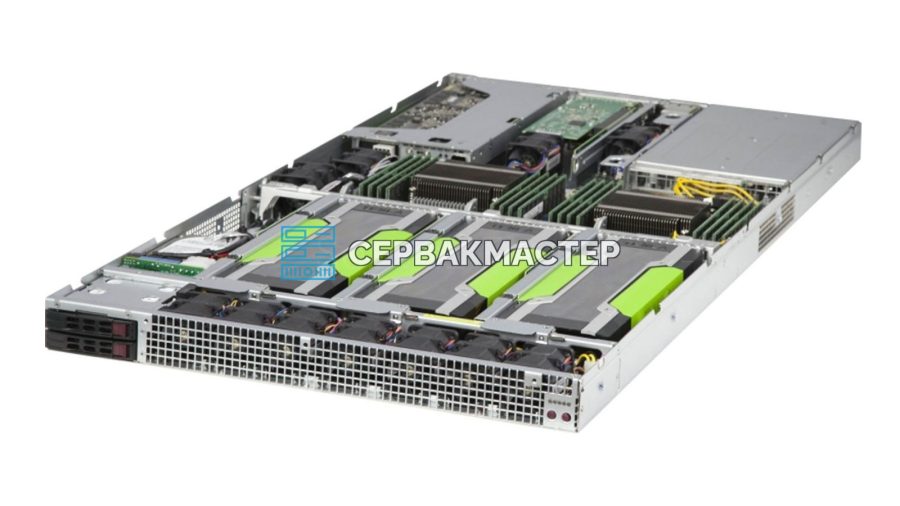 Сервер Supermicro SuperServer 1028GQ-TR 1U 2SFF: 2x Xeon E5-2690v4, 256 ГБ DDR4, RAID 9361-8i