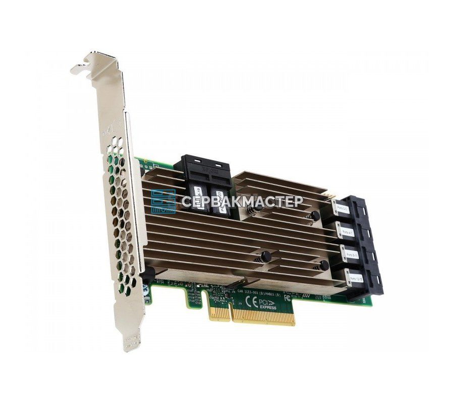 HBA-контроллер Broadcom SAS 9305-24i на чипе SAS3224, 12 Гбит/с