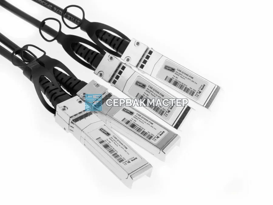 Breakout DAC-кабель 10Gtek QSFP+ to 4x SFP+, 3 м [CAB-Q10/4S-P3M]