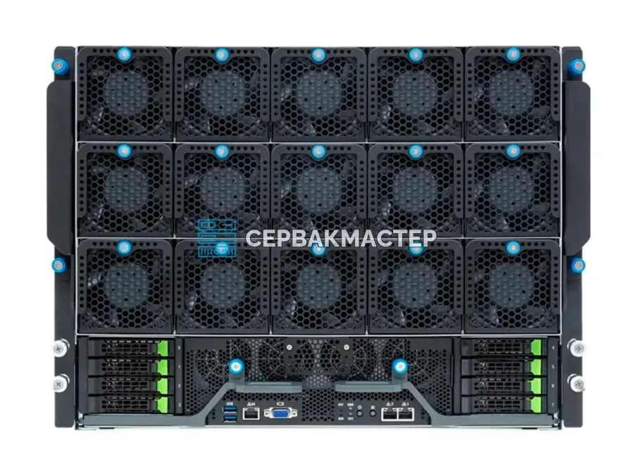 GIGABYTE G894-AD1-AAX5 — GPU-сервер 8U на 8× NVIDIA B200 SXM 180GB