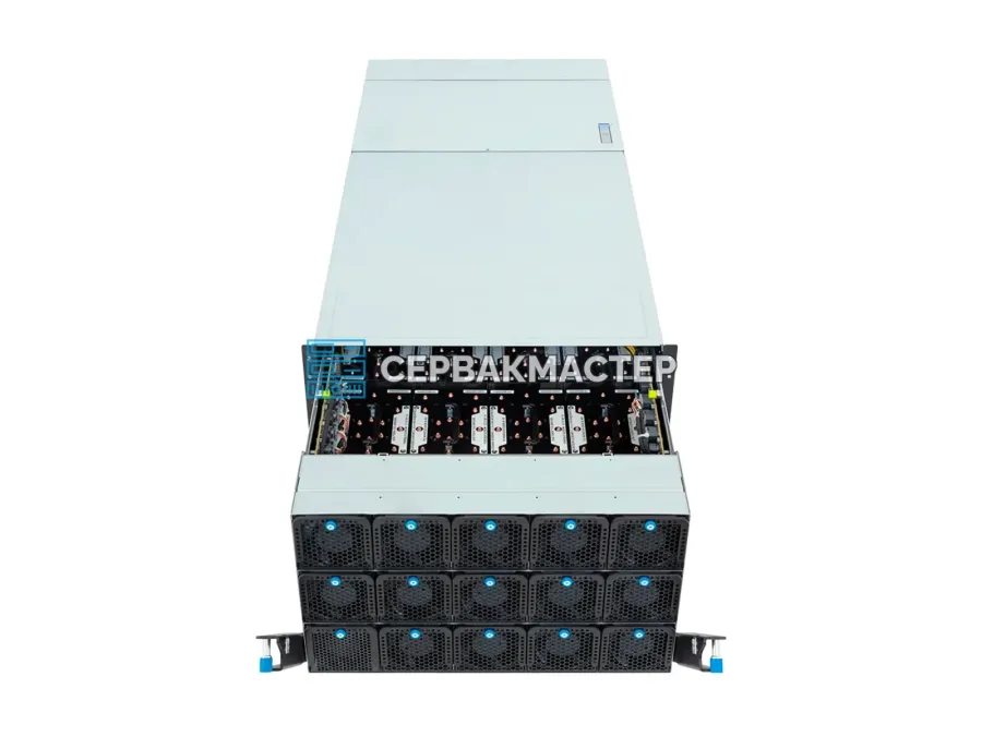 GIGABYTE G893-ZX1-AAX4: 8U GPU-сервер с 8× AMD Instinct MI355X 288GB