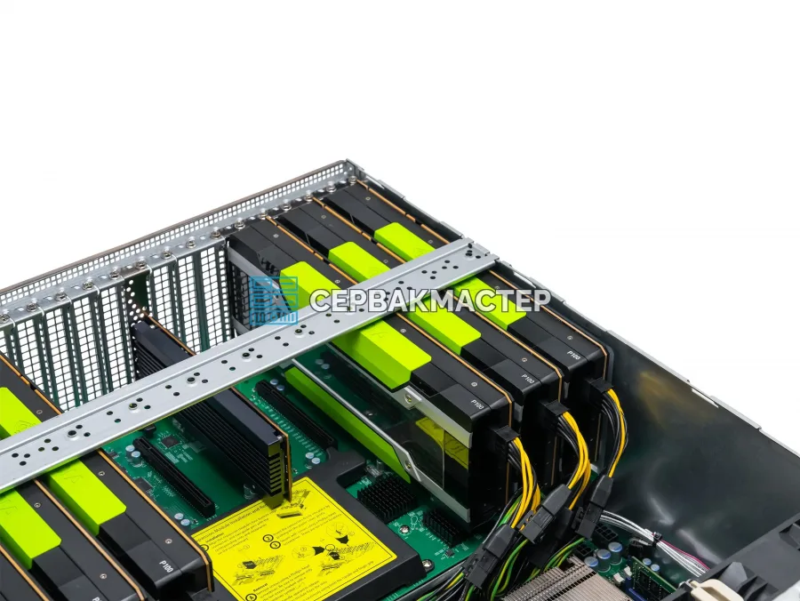 Supermicro 4028GR-TR: 6 ускорителей NVIDIA Tesla P100 16GB + 2× Intel Xeon E5-2698v4 — «СервакМастер»