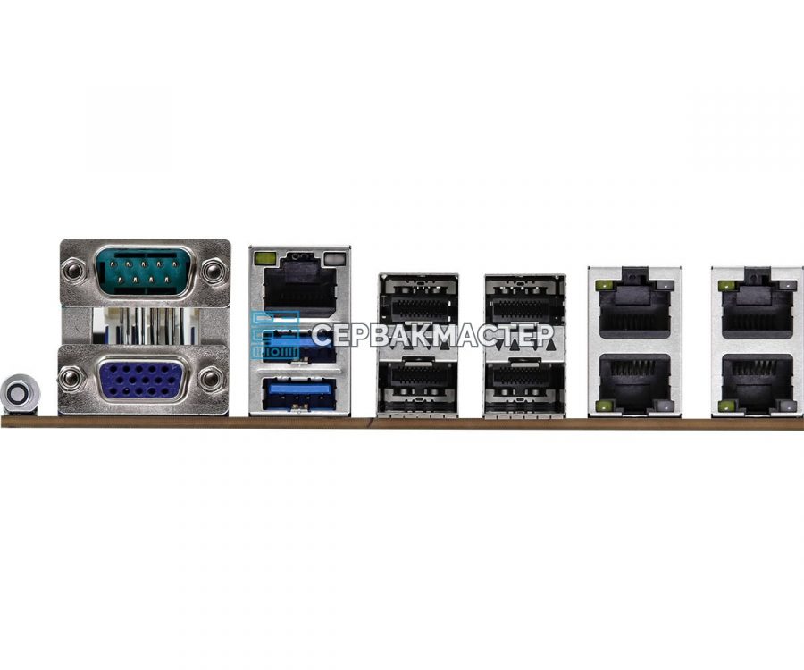Материнская плата ASRock Rack D1749NTD4U-4T4O (Micro-ATX, FCBGA2227, 4 DIMM) — купить в СервакМастер