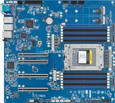 Материнская плата Gigabyte ME33-AR0 Rev 1.0 (E-ATX, SP6, 12 DIMM) — купить в СервакМастер