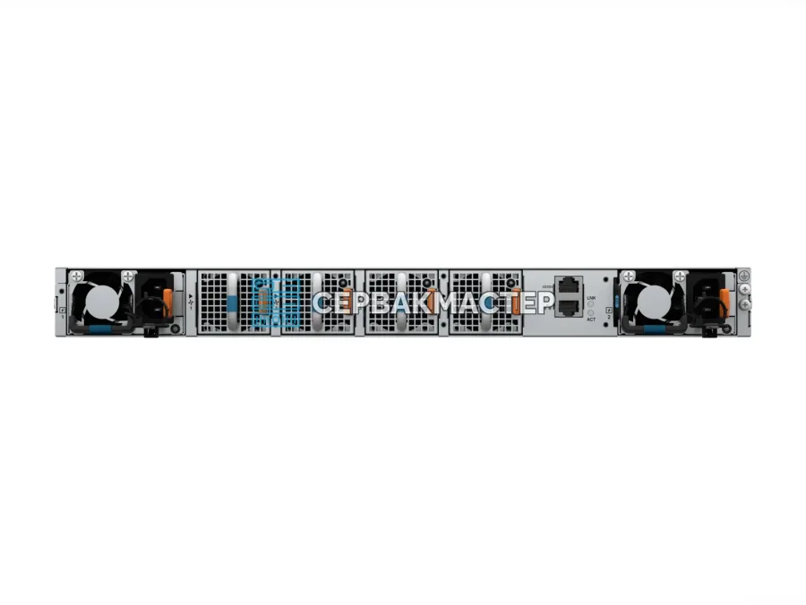 Коммутатор Dell PowerSwitch S4148T-ON IO/PS Airflow: 48x 10GBase-T RJ45, 2x QSFP+ 40G, 4x QSFP28 100G