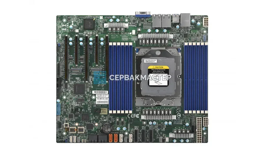 Серверная плата Supermicro H14SSL-N на сокет SP5, ATX, 12 DIMM DDR5 [MBD-H14SSL-N] — купить в СервакМастер