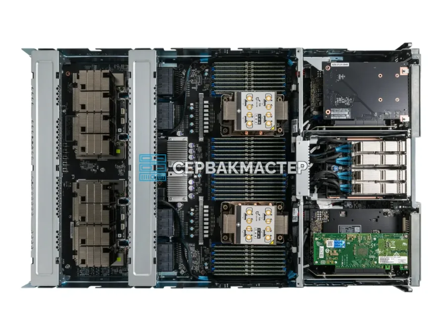 NVIDIA DGX B200: сервер для ИИ с 8× B200 SXM 180GB, 2× Xeon Platinum 8570 и 2 ТБ RAM