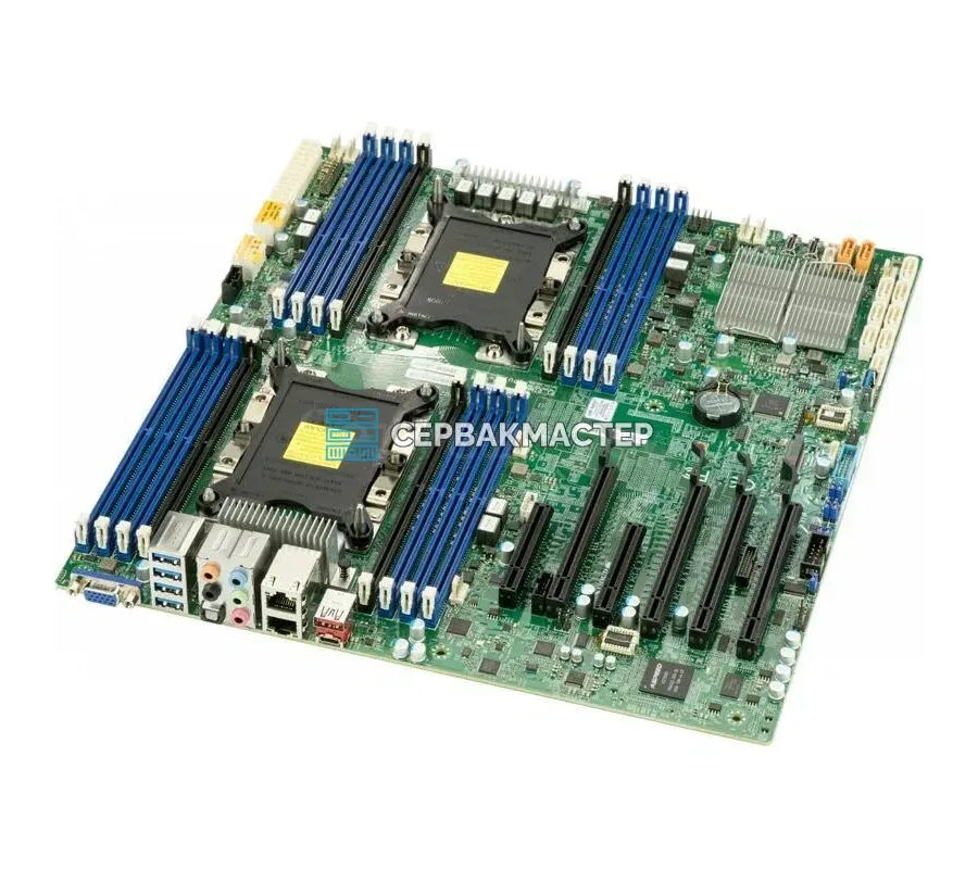 Серверная материнская плата Supermicro X11DAI-N — E-ATX, 2x LGA3647, 16 DIMM [MBD-X11DAi-N] — купить в СервакМастер