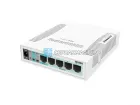 Управляемый коммутатор MikroTik RB260GS: 5 портов RJ45 и 1 порт SFP, 1 Гбит/с