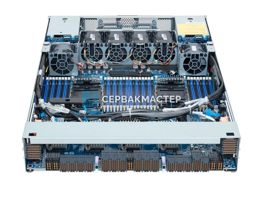 GIGABYTE G894-SD1-AAX5 — 8U GPU-сервер с 8× NVIDIA B200 SXM 180GB (1440 ГБ HBM3e)