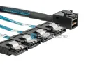 Кабель SFF-8643 на 4x SATA, 0.5 м