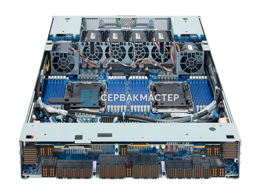 GIGABYTE G894-AD1-AAX5 — GPU-сервер 8U на 8× NVIDIA B200 SXM 180GB