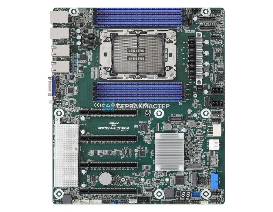 Серверная материнская плата Supermicro X14DBI-T E-ATX, 2x LGA4710, 16 DIMM [MBD-X14DBI-T-B] — купить в СервакМастер