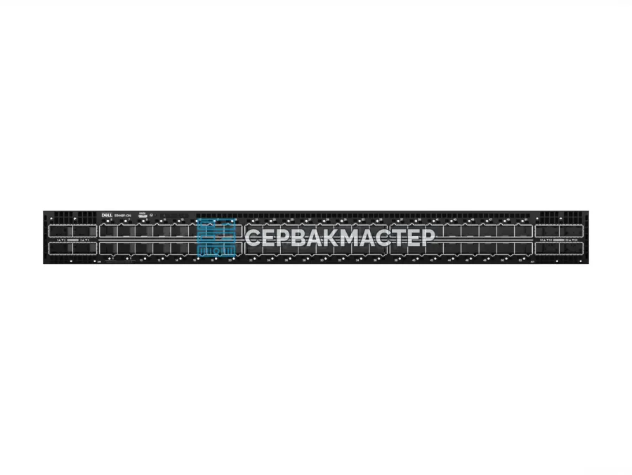 Коммутатор Dell PowerSwitch S5448F-ON PS/IO Airflow: 48x SFP56-DD 100G, 8x QSFP56-DD 400G, 2x SFP+ 10G