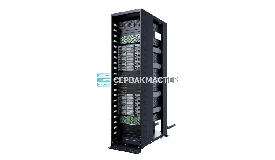 Supermicro 4124GS-TNR: 6× NVIDIA H100 80GB + 2× AMD EPYC 7773X — AI-сервер в СервакМастер