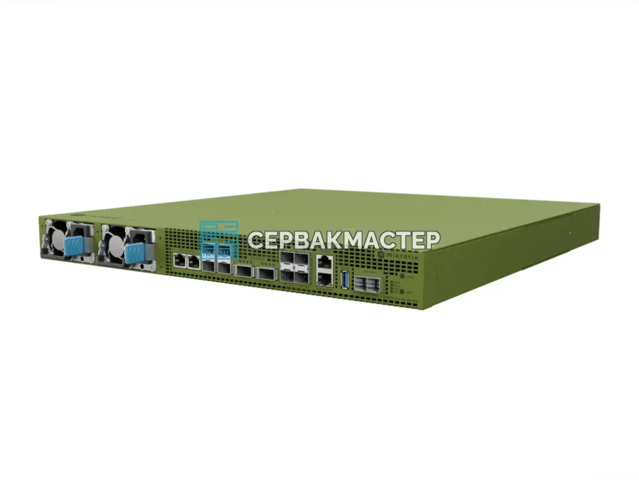 Коммутатор MikroTik RDS2216 ROSE Data server: 2x RJ45 10G, 4x SFP+, 4x SFP28 25G, 2x QSFP28 100G