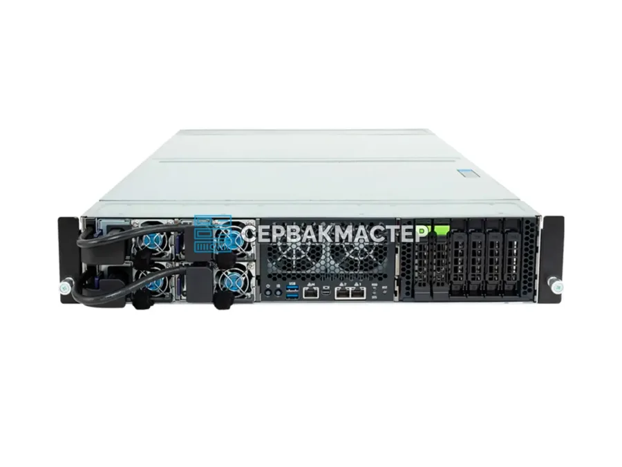 GIGABYTE XV24-SU0-AAJ1: GPU-сервер 2U с 4× RTX PRO 6000 BSE 96GB, Xeon 6737P и 768 ГБ RAM