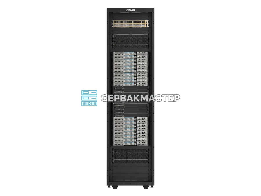ASUS NVIDIA GB300 NVL72 XA GB721-E2: стойка с 72 GPU Blackwell Ultra и 36 CPU Grace