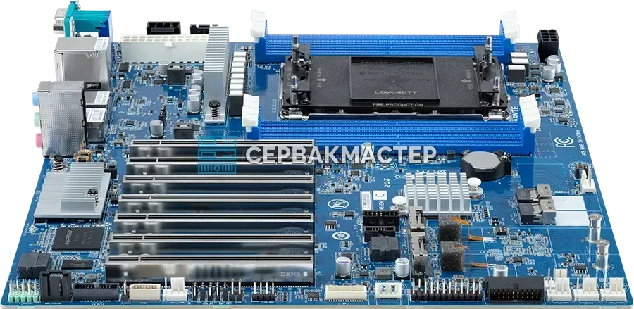 Серверная плата Gigabyte MW83-RP0 Rev 1.x/3.x (CEB, LGA4677, 8 DIMM) — купить в СервакМастер