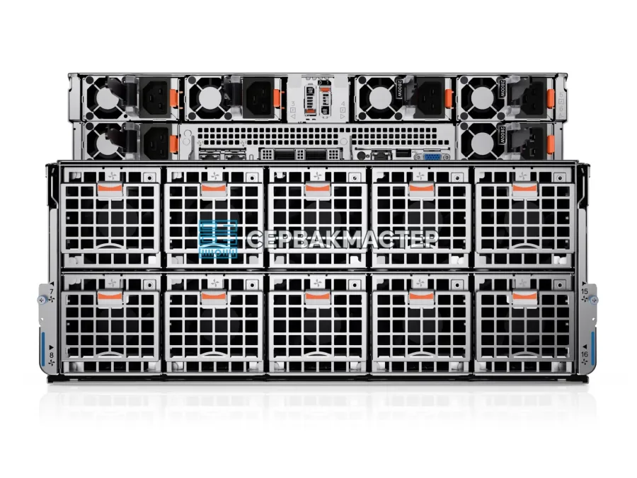 Сервер DELL PowerEdge XE9680 (8× NVIDIA H200 SXM 141GB, 6U)