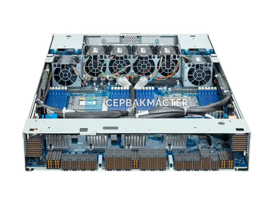 GIGABYTE G893-ZX1-AAX1 — 8U GPU-сервер с 8× AMD Instinct MI300X 192GB