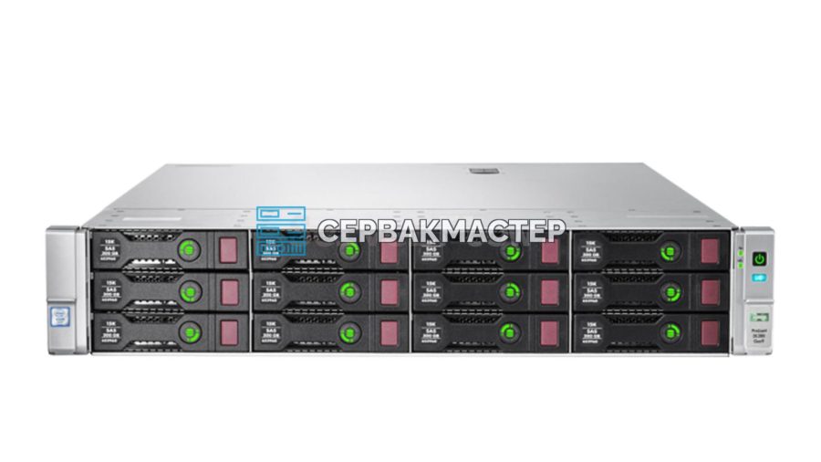 Файловый сервер HP DL380G9 12LFF: 2x Xeon E5-2680v4, 128GB, 12x 16TB SAS