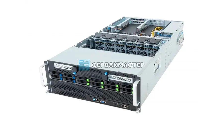 AI-сервер Phanteks Enthoo Pro 2 Server Edition: 4× AMD Instinct MI100 32GB, EPYC 7702, 512GB DDR4 ECC — СервакМастер